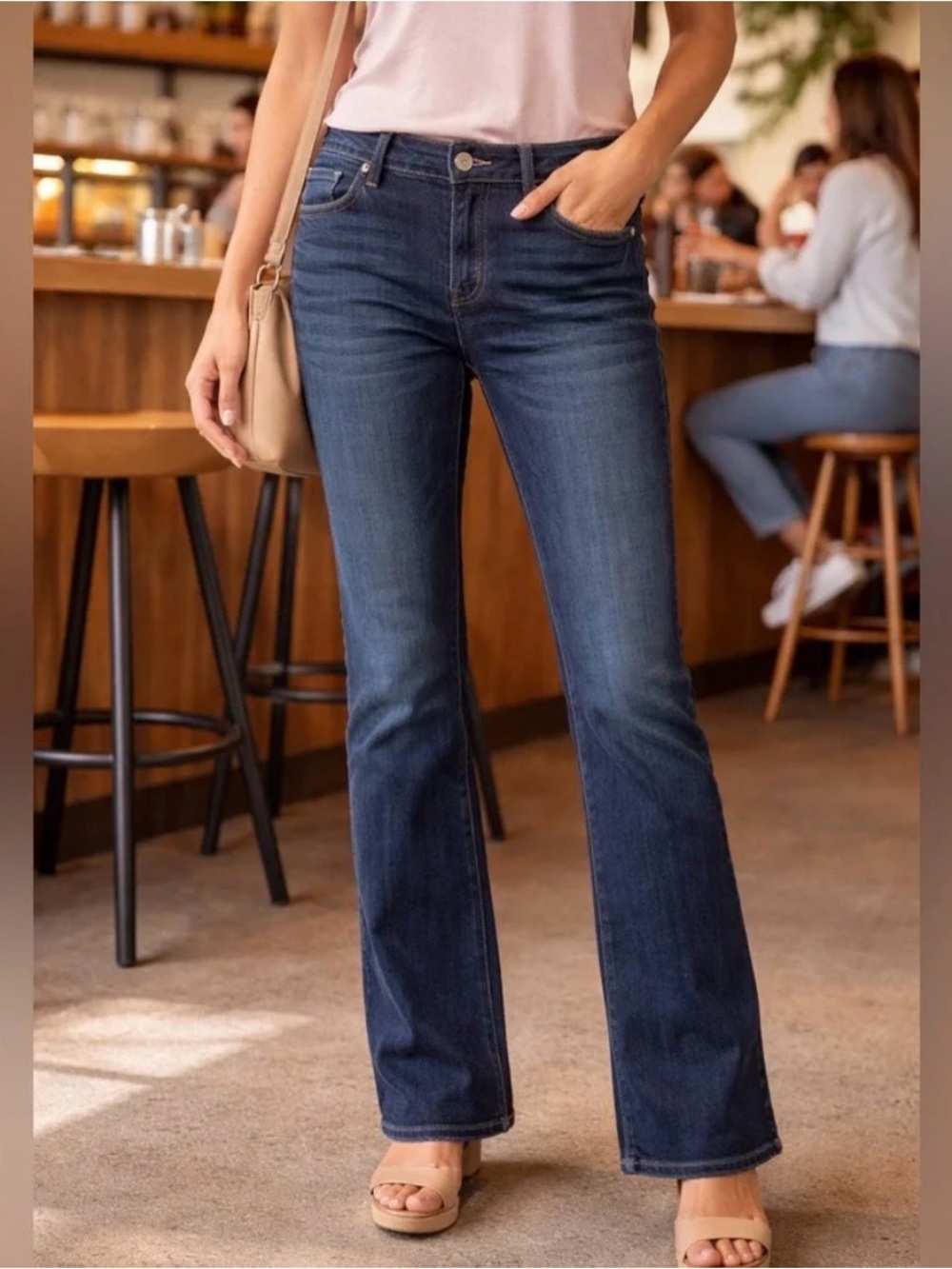 Mission Premium Denim Jeans Size 8